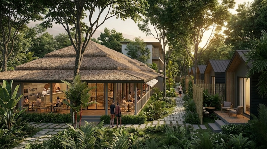 Boutique resort construction Phuket design-build KZ Architecture 2026