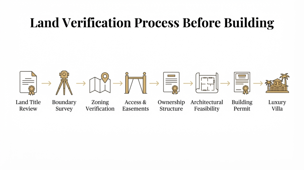Land Verification Process Before Building
