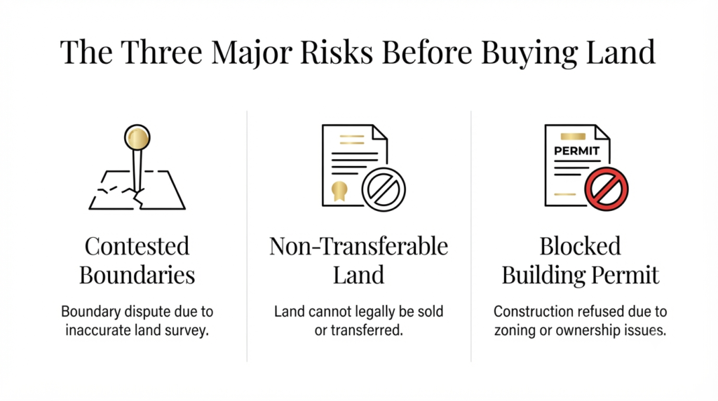 Three Major Land Risks